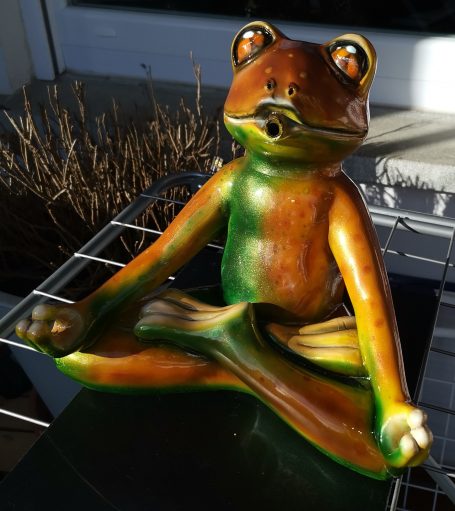 Brunnenfigur Frosch